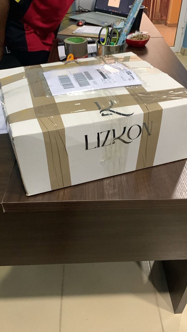 A Lizkon box ready to ship